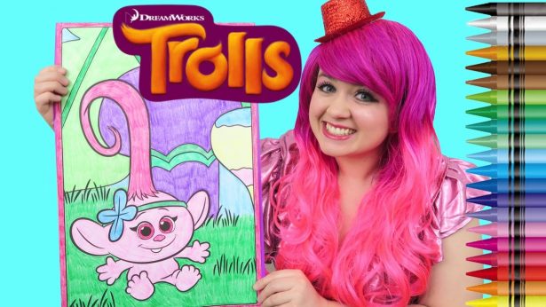 Crayola Giant Coloring Pages Trolls Trolls Baby Poppy Giant Coloring Page Crayola Crayons Pages Colouring Book