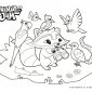 Animal Jam Wolf Coloring Pages Animal Jam Arctic Wolf Coloring Pages Free Pup Great Lodge Pack Cool For Head