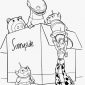 Free Coloring Pages For Toy Story Free Printable Toy Story Rex Coloring Pages For Buzz Lightyear Page Woody Tures
