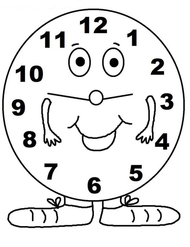 Free Coloring Pages Of Clocks Free Printable Clock Coloring Pages For Kids Clocks Building Blocks Roadblocks