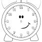 Free Coloring Pages Of Clocks Free Printable Clock Coloring Pages For Kids Clocks Building Blocks Roadblocks