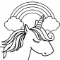 Printable Unicorn Coloring Pages Printable Unicorn Coloring Pages Ideas For Kids And Rainbow Free Colouring Baby